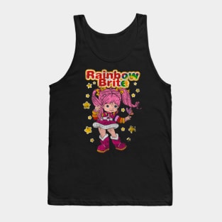 Rainbow Brite // Vintage Style Design Tank Top